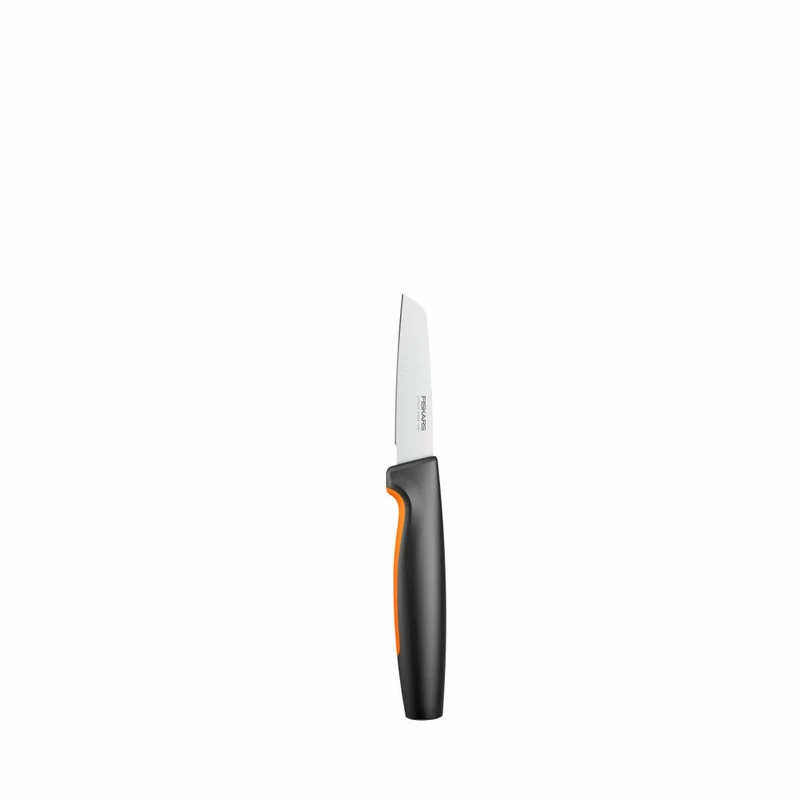 Fiskars Functional Form Schälmesser, Gerade Klinge, Küchenmesser, Messer, Edelstahl, Klingenlänge 8 cm, 1057544