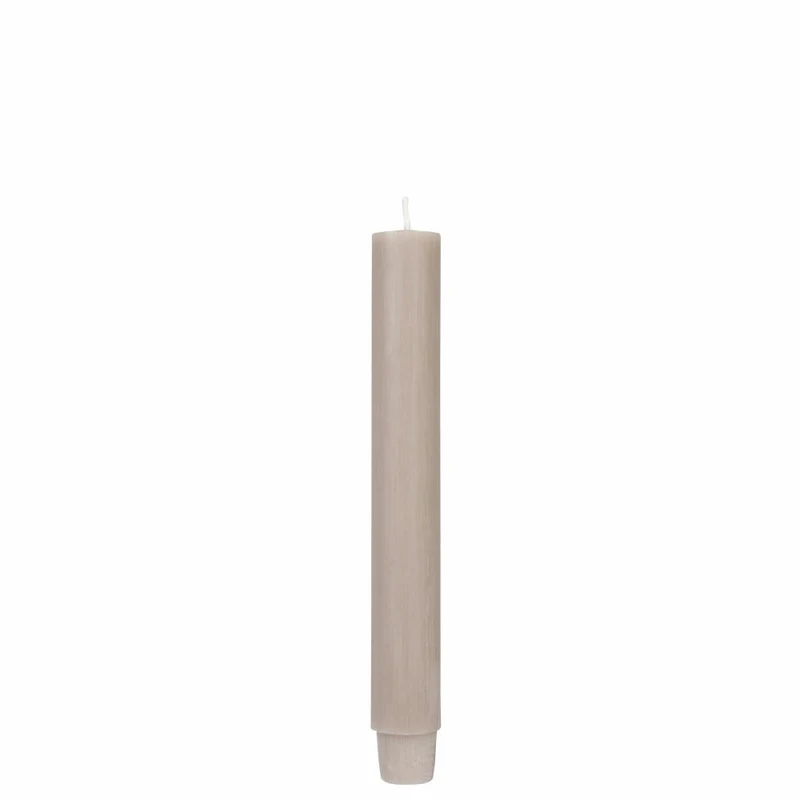 Gift Company Stabkerze, Tafelkerze, Leuchterkerze, Stab Kerze, Paraffin, Flachs, L 20 cm, 1025803029