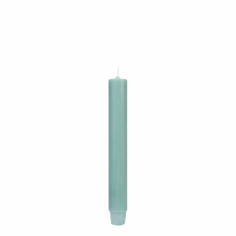 Gift Company Stabkerze, Tafelkerze, Leuchterkerze, Stab Kerze, Paraffin, Seegrün, L 20 cm, 1025803047
