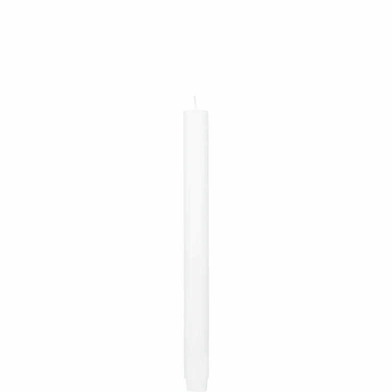 Gift Company Stabkerze, Tafelkerze, Leuchterkerze, Stab Kerze, Paraffin, Weiß, L 29 cm, 1025804001