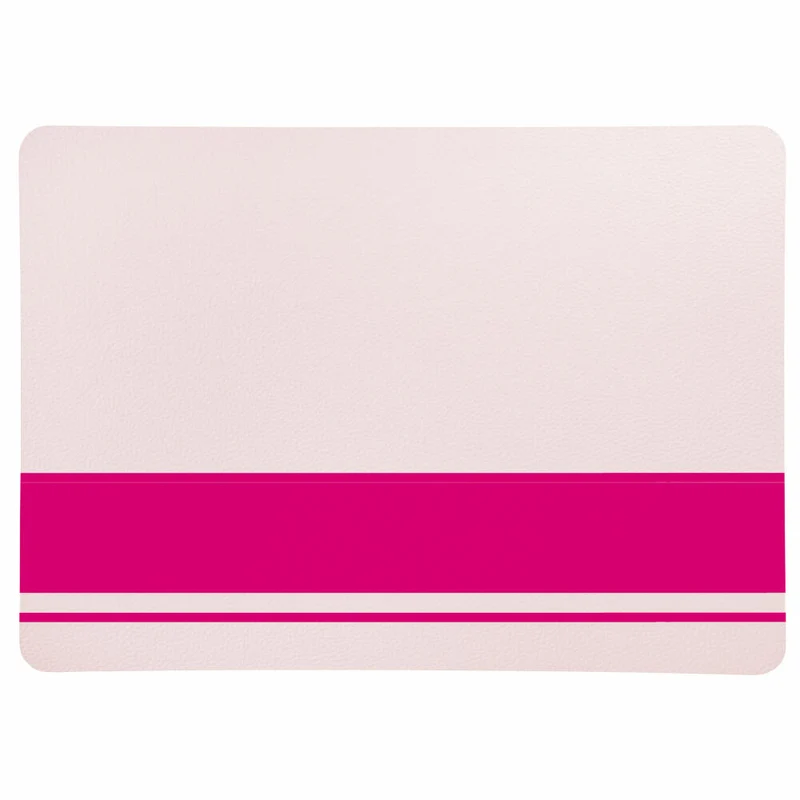 ASA Selection leather optic fine Tischset Rosepowder, Platzmatte, Platzdeckchen, Untersetzer, PVC Lederoptik, Rose, 7822420
