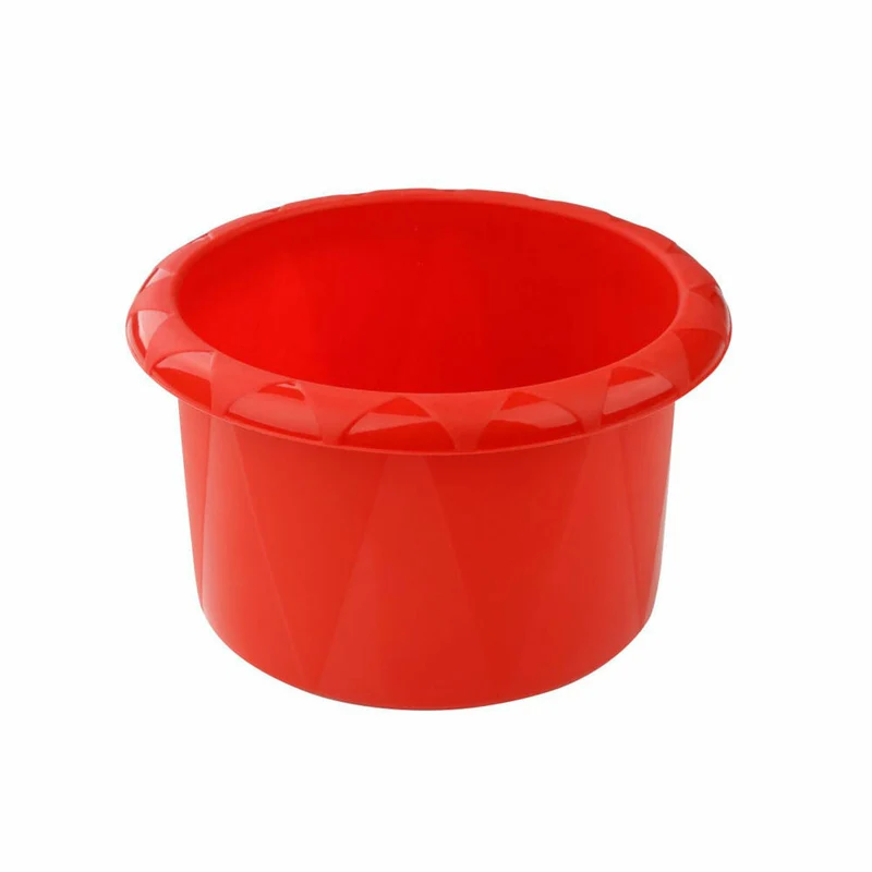 Dr. Oetker Silikon-Rundform Flexxibel Love 16 cm, Backform, Silikonform, Platinsilikon, Rot, 1247