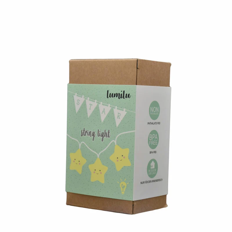 reer lumilu String Light Stern, Nachtlicht, Lichterkette, Schlummerlicht, LED, mit Timer, 52195
