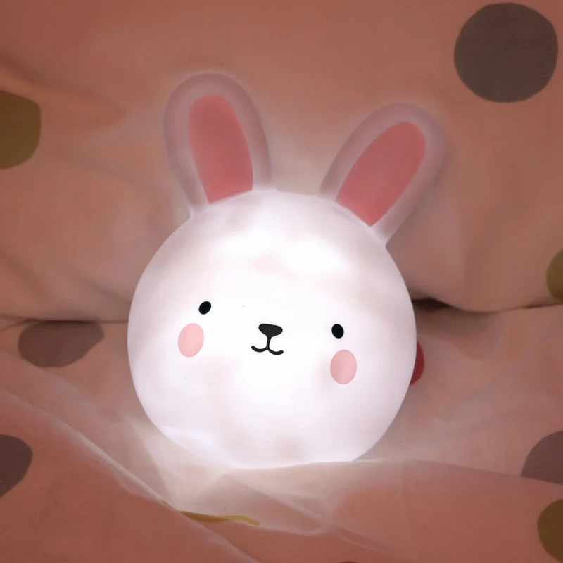 reer lumilu Touch Light Bunny, Nachtlicht, Schlummerlicht, Beruhigungslicht, LED, Hase, 52200