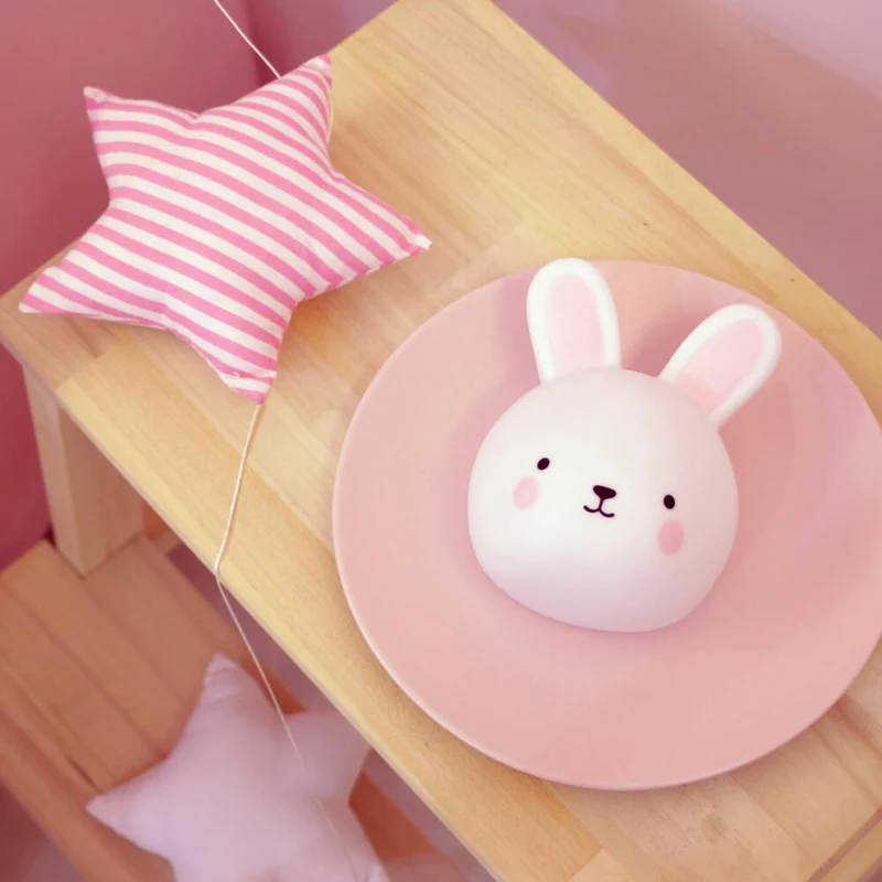 reer lumilu Touch Light Bunny, Nachtlicht, Schlummerlicht, Beruhigungslicht, LED, Hase, 52200