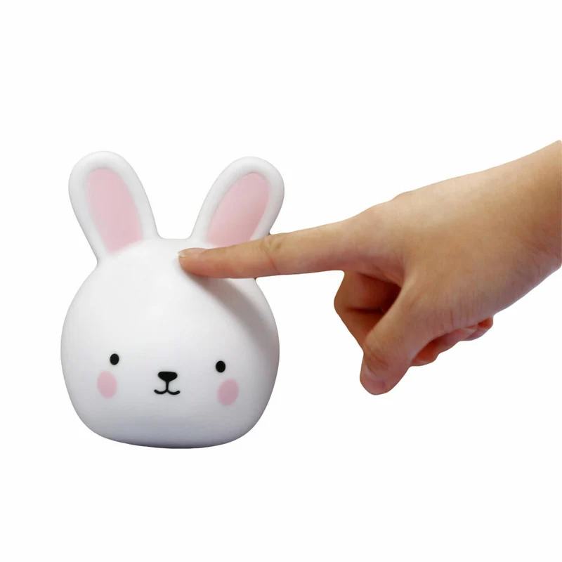 reer lumilu Touch Light Bunny, Nachtlicht, Schlummerlicht, Beruhigungslicht, LED, Hase, 52200