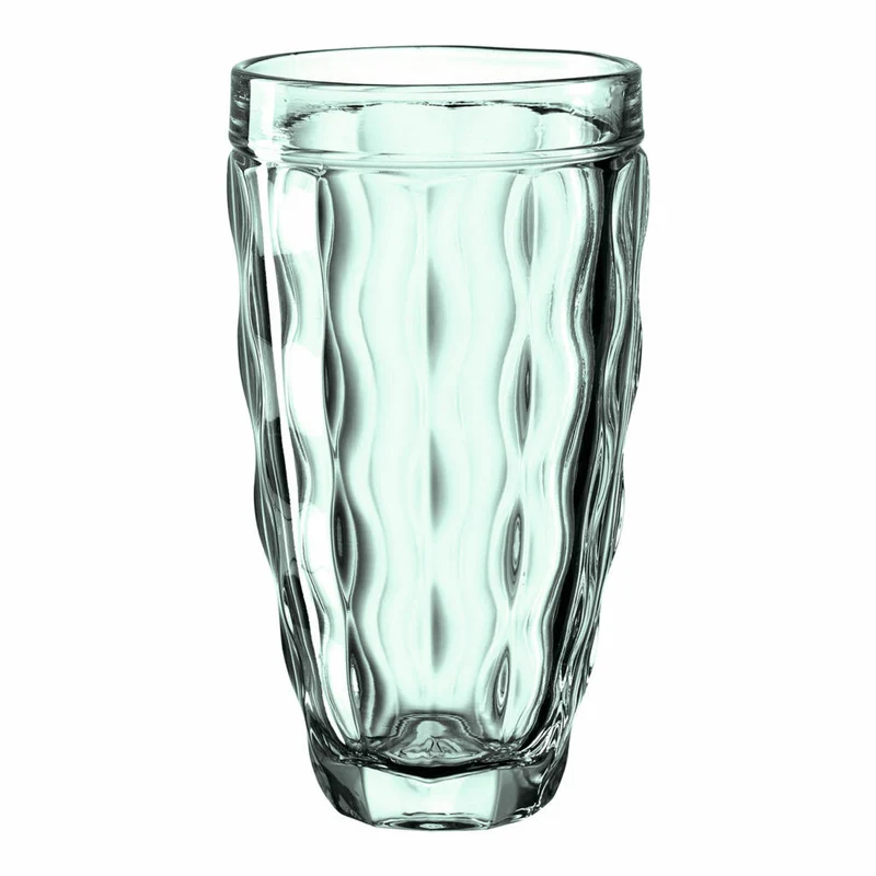 Leonardo Trinkglas Brindisi, Wasserglas, Becherglas, Kalk-Natron Glas, grün, 370 ml, 021610