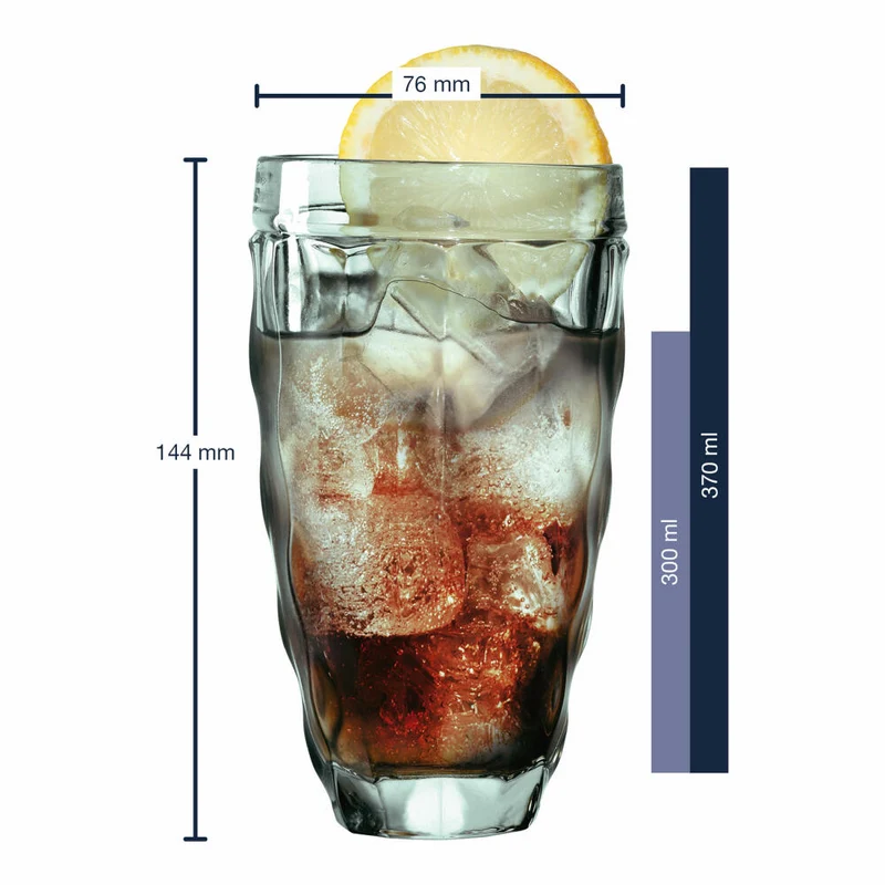 Leonardo Trinkglas Brindisi, Wasserglas, Becherglas, Kalk-Natron Glas, grün, 370 ml, 021610