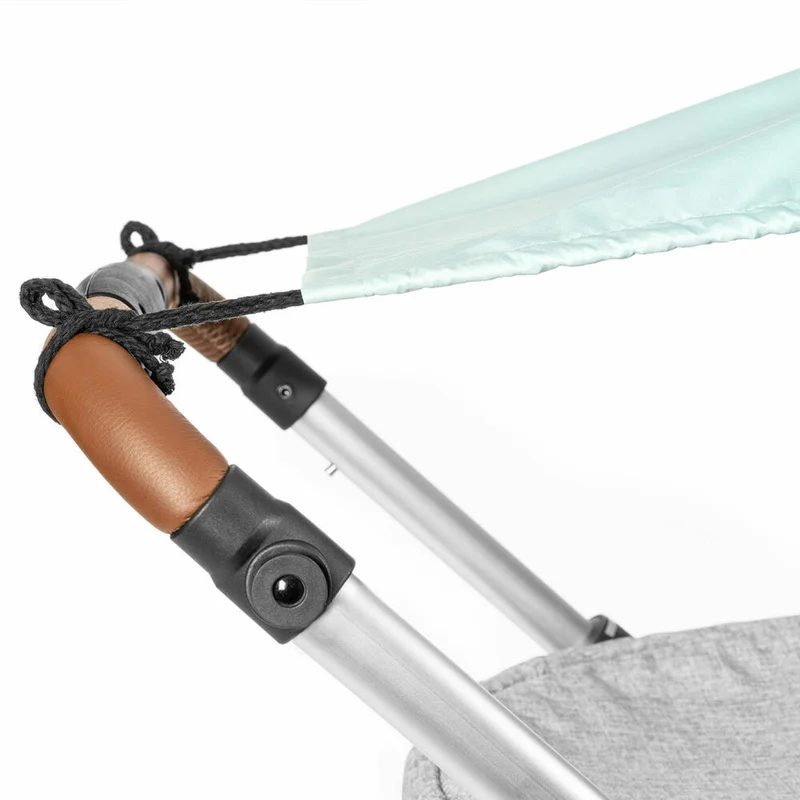 reer ShineSafe Sonnensegel, Sonnenschutz, UV Schutz, Kinderwagen, Mint, 84213