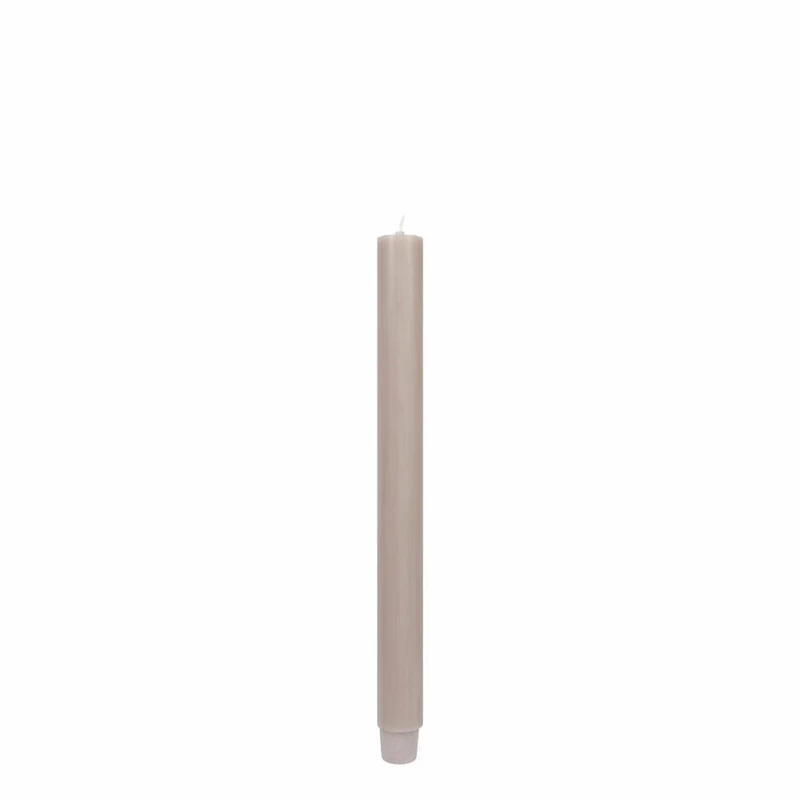 Gift Company Stabkerze, Tafelkerze, Leuchterkerze, Stab Kerze, Paraffin, Flachs, L 29 cm, 1025804029