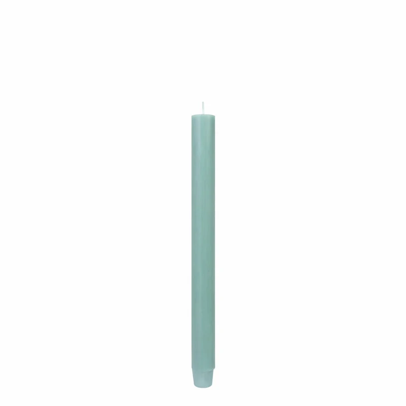 Gift Company Stabkerze, Tafelkerze, Leuchterkerze, Stab Kerze, Paraffin, Seegrün, L 29 cm, 1025804047