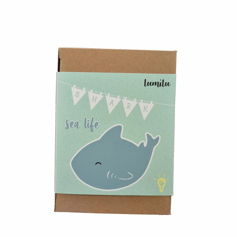 reer lumilu Sea Life Hai, Nachtlicht, Schlummerlicht, Beruhigungslicht, LED, Timer, 52303