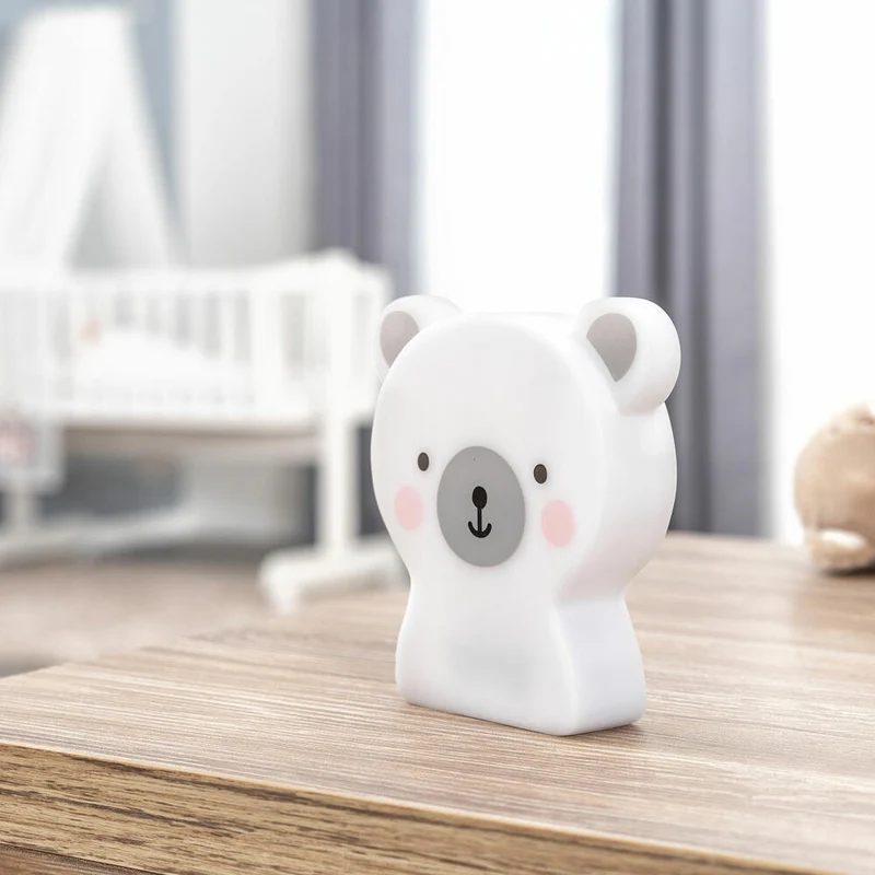 reer lumilu Cute Friends Bär, Nachtlicht, Schlummerlicht, Beruhigungslicht, LED, Timer, 52310