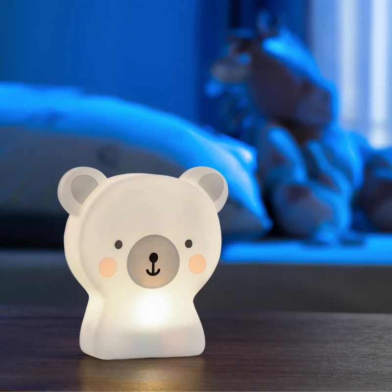 reer lumilu Cute Friends Bär, Nachtlicht, Schlummerlicht, Beruhigungslicht, LED, Timer, 52310