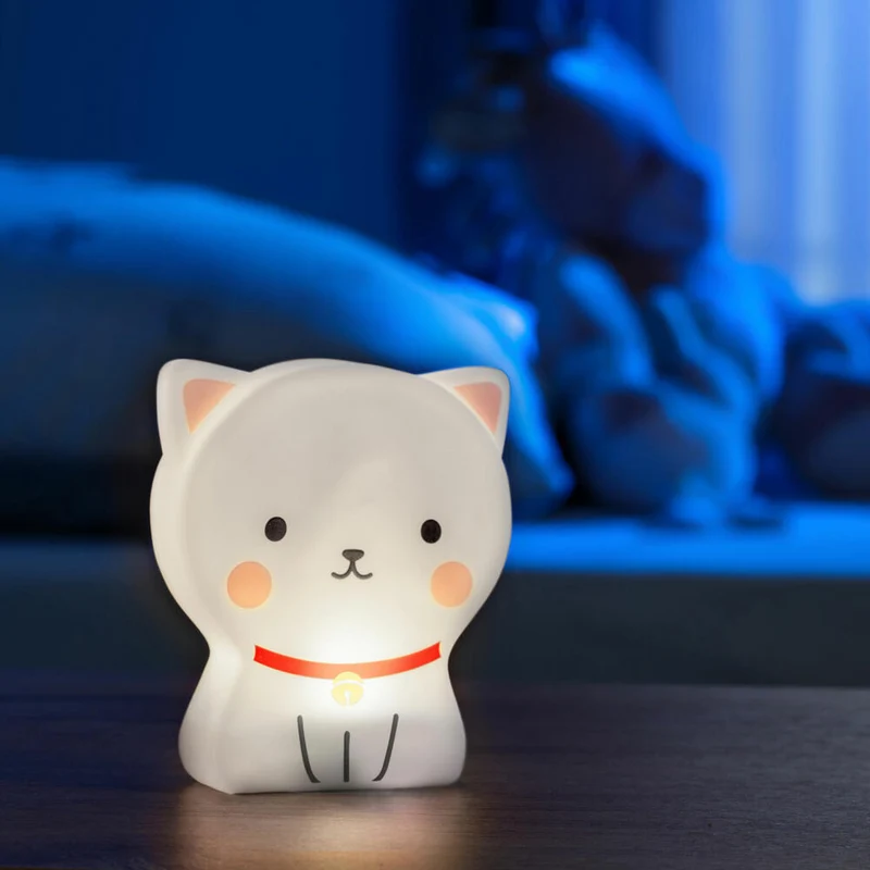 reer lumilu Cute Friends Katze, Nachtlicht, Schlummerlicht, Beruhigungslicht, LED, Timer, 52320