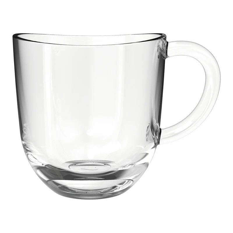 Leonardo Tasse Napoli, Glastasse, Becher, Kaffeetasse, Kalk-Natron Glas, klar, 280 ml, 024202