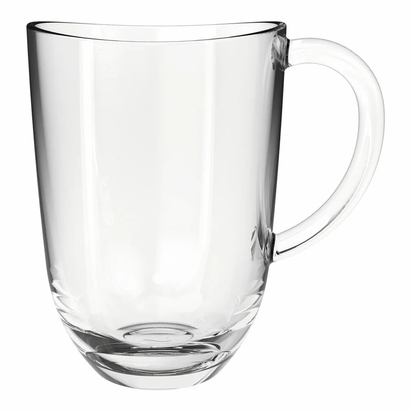 Leonardo Tasse Napoli, Glastasse, Becher, Kaffeetasse, Kalk-Natron Glas, klar, 380 ml, 024203