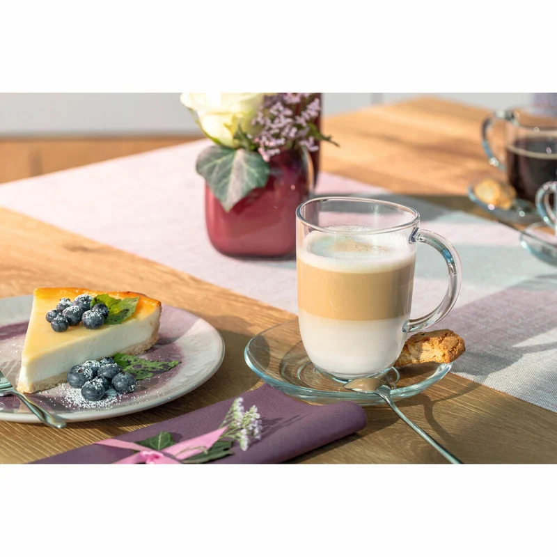Leonardo Untertasse Napoli, Untersetzer, Untere, Kalk-Natron Glas, klar, 14.3 cm, 024204