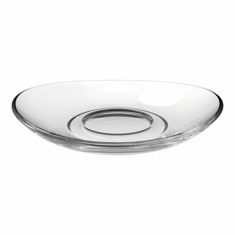 Leonardo Untertasse Napoli, Untersetzer, Untere, Kalk-Natron Glas, klar, 11.3 cm, 024205