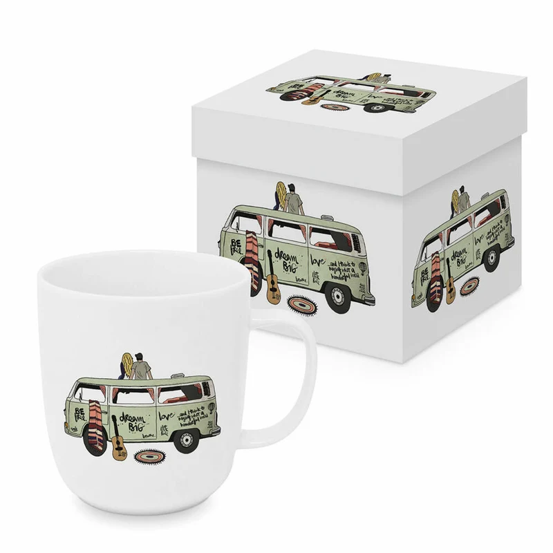 PPD Freiheit Matte Mug, in Geschenkbox, Tasse, Teetasse, Kaffee Becher, 400 ml, 604480