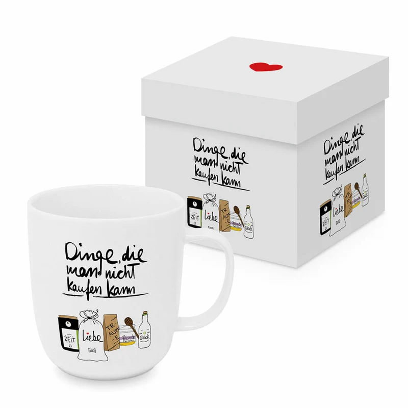 PPD Dinge Matte Mug, in Geschenkbox, Tasse, Teetasse, Kaffee Becher, 400 ml, 604483