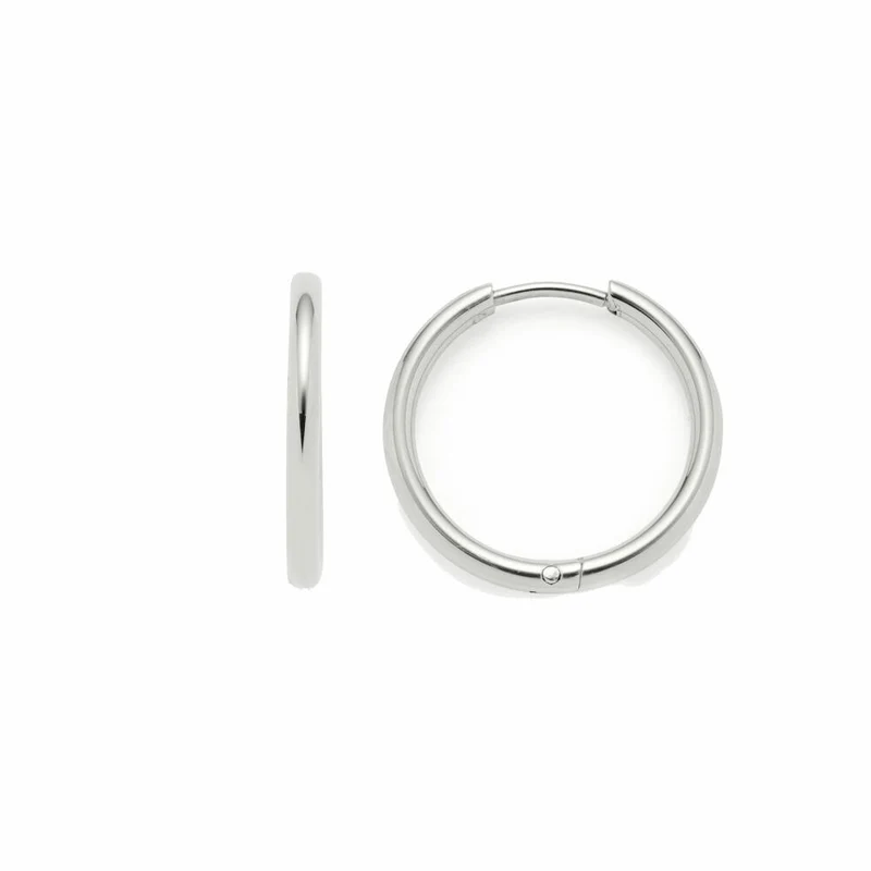 Leonardo Jewels Kreole Alida Beautys, Creole, Ohrringe, Ohrschmuck, Edelstahl, silber, 021622