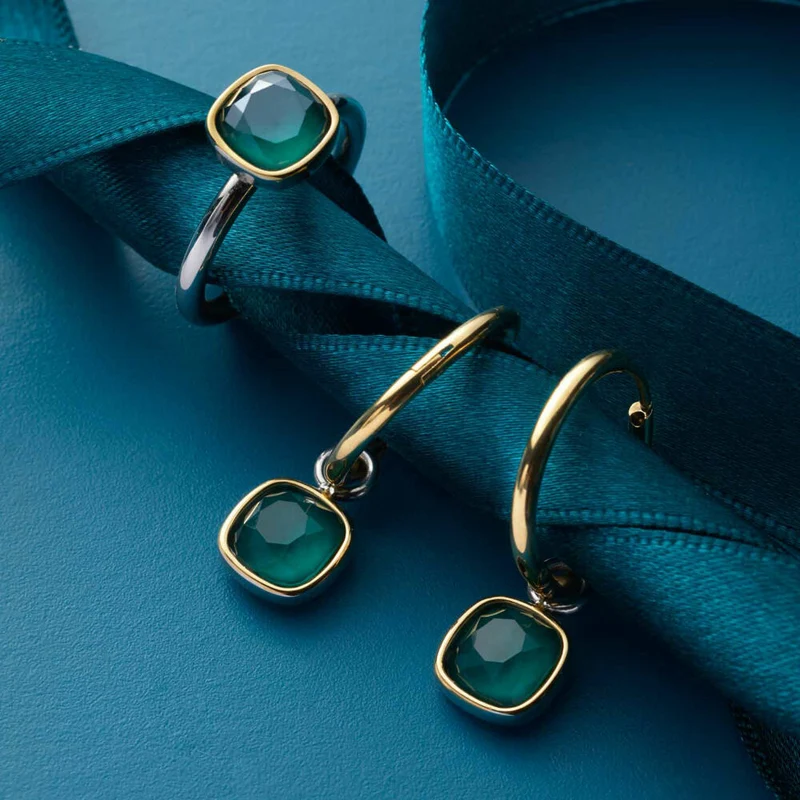 Leonardo Jewels Kreole gold Alida Beautys, Creole, Ohrringe, Ohrschmuck, Edelstahl IP gold, gold, 021623