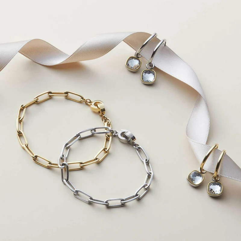 Leonardo Jewels Kreole gold Alida Beautys, Creole, Ohrringe, Ohrschmuck, Edelstahl IP gold, gold, 021623