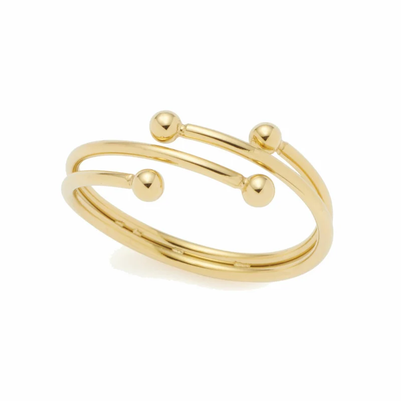 Leonardo Jewels Ring 16 Melinda Ciao, Fingerring, Fingerschmuck, Edelstahl IP gold, gold, 021660