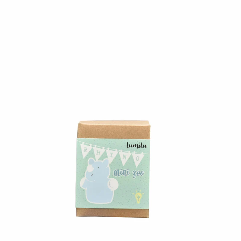 reer lumilu Mini Zoo Nashorn, Nachtlicht, Schlummerlicht, Beruhigungslicht, LED, 52343