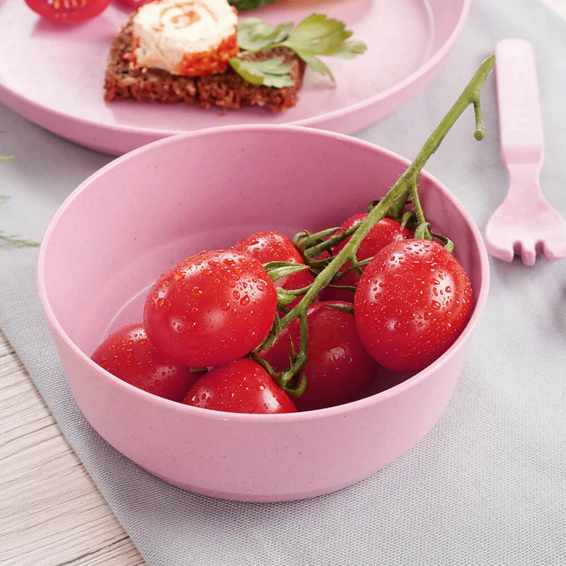 reer Growing Schale, 2er Set, Schüssel, Müslischale, Kindergeschirr, Kinder Geschirr, Rosa, 22084
