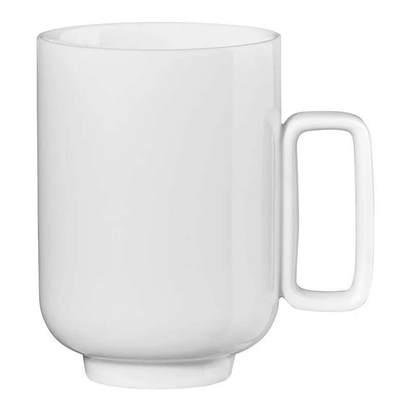 ASA Selection sonoko Henkelbecher, Tasse, Becher, Kaffeebecher, Teetasse, Porzellan, 250 ml, Weiß, 21060017