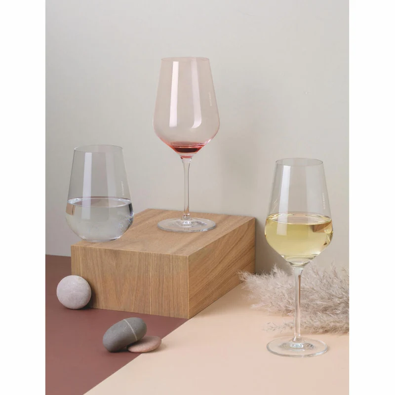 Ritzenhoff Weingläser Fjordlicht Weißwein 2er-Set 002, Weißweinglas, Ritzenhoff inhouse, Kristallglas, 380 ml, 3641002