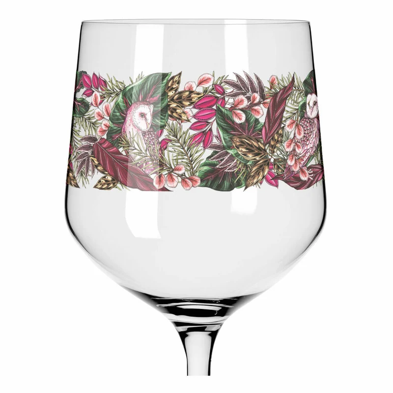 Ritzenhoff Gin-Kelch Schattenfauna 2er-Set 002, Gin-Becher, Maggie Enterrios, Kristallglas, 720 ml, 3691002