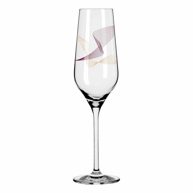 Ritzenhoff Champagnerglas Kristallwind Champagner 2er-Set 001, Sektglas, Romi Bohnenberg, Kristallglas, 250 ml, 3711001