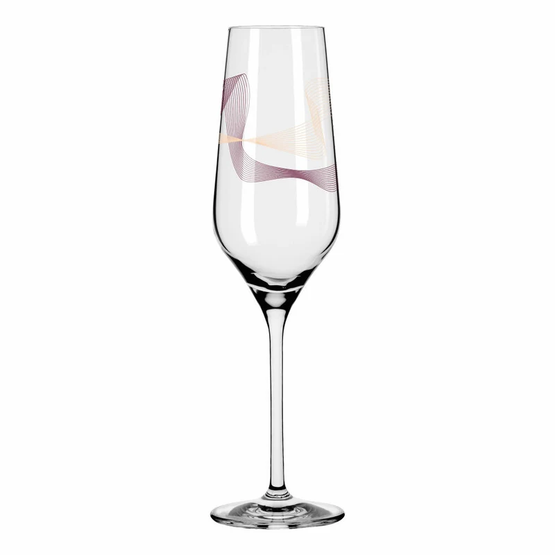 Ritzenhoff Champagnerglas Kristallwind Champagner 2er-Set 001, Sektglas, Romi Bohnenberg, Kristallglas, 250 ml, 3711001