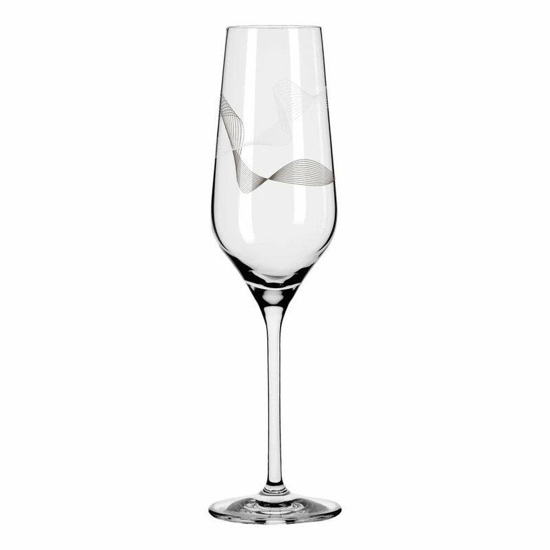Ritzenhoff Champagnerglas Kristallwind Champagner 2er-Set 002, Sektglas, Romi Bohnenberg, Kristallglas, 250 ml, 3711002