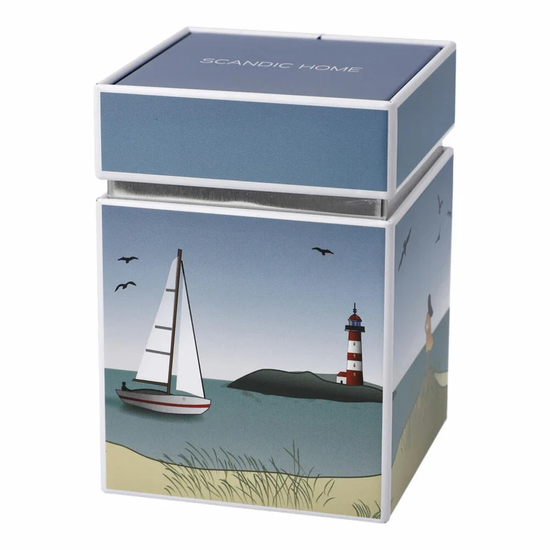 Goebel Dose Ocean Love, Tee-Dose, Deko-Dose, Aufbewahrung, Metall, Bunt, 11 cm, 23101551