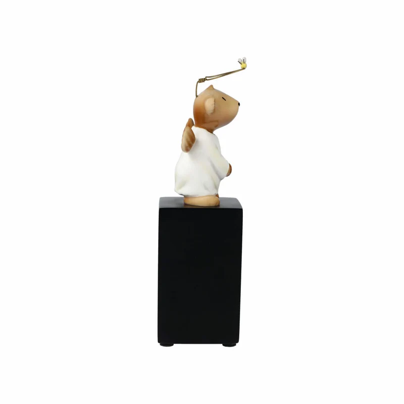 Goebel Figur Peter Schnellhardt - Schutzengel, Engelfigur, Artis Orbis, Porzellan, Bunt, 22 cm, 67022171