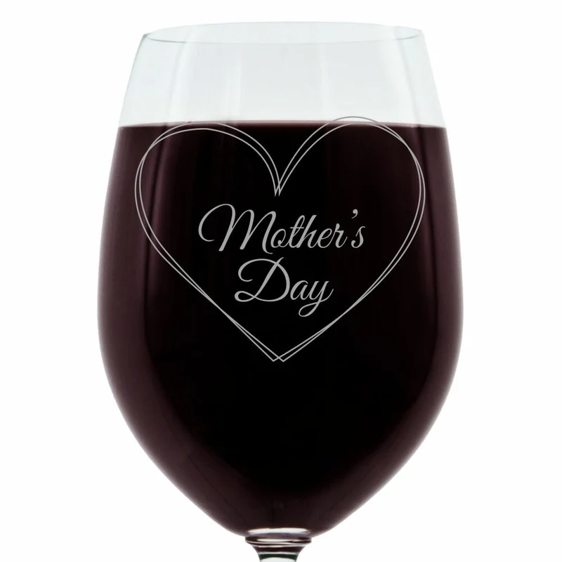 Leonardo Weinglas, Geschenk Stimmungsglas mit Gravur, Moodglas, Mothers Day, 400 ml