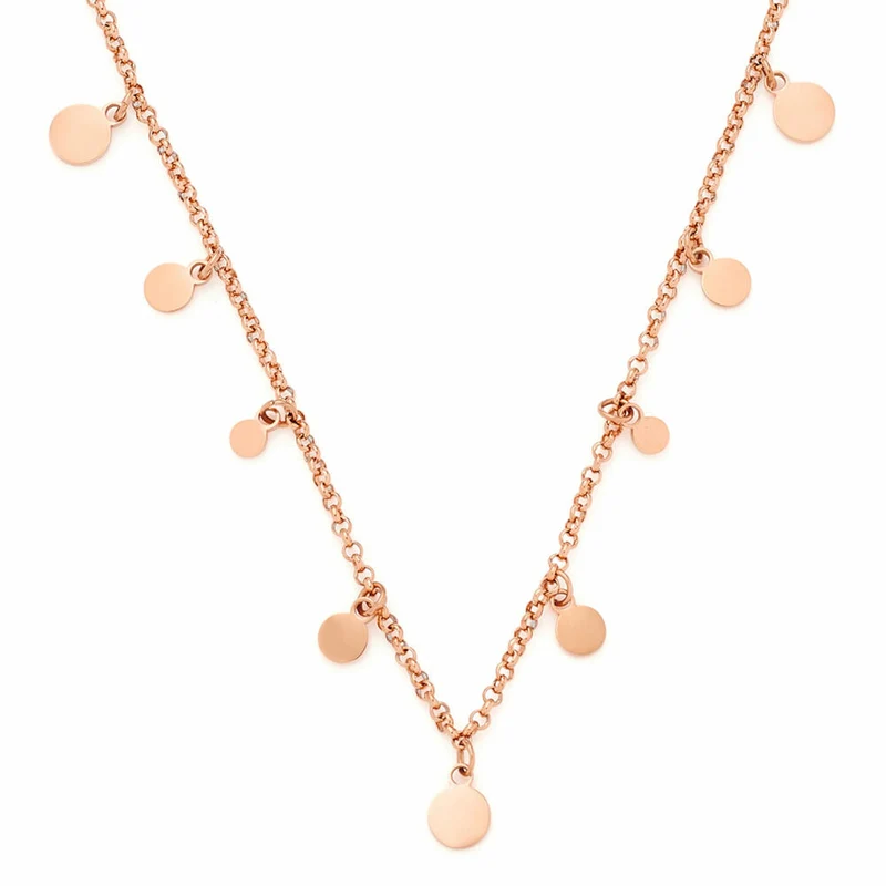 Leonardo Jewels Halskette rosé gold Rica Ciao, Halsschmuck, Kette, Modeschmuck, Edelstahl IP rosé gold, 021462