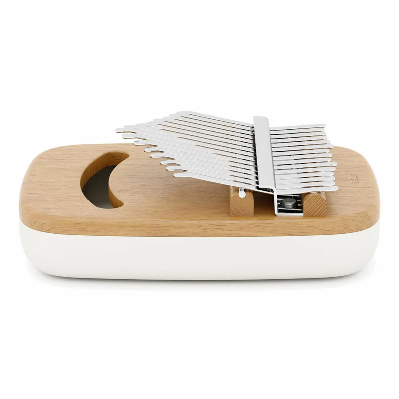 Umbra Daumenklavier Strumba Kalimba, mit 15 Tasten, tragbares Fingerklavier, Holz, Weiß, Natur, 1014215-668