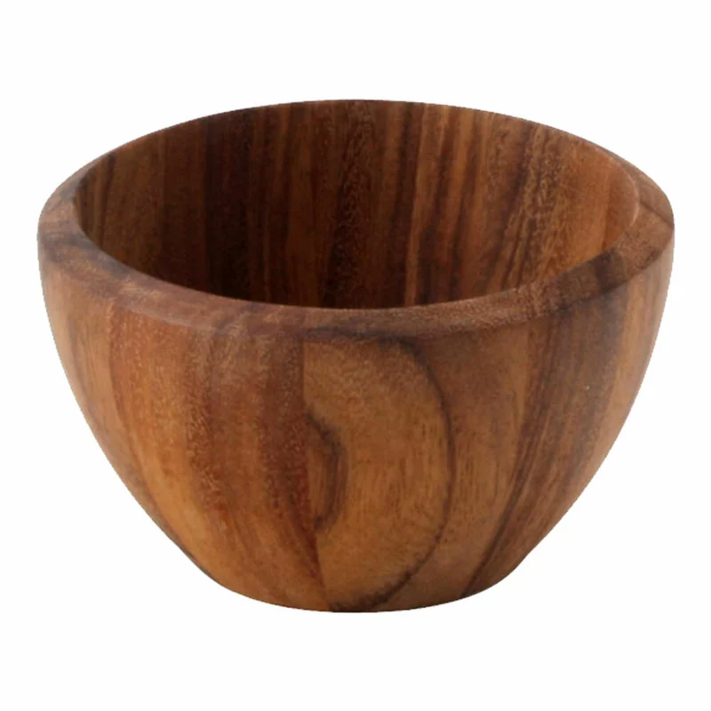 Continenta Schüssel, Servierschüssel, Salatschüssel, Schale, Akazienholz, Ø 15.5 x 9 cm, 4832