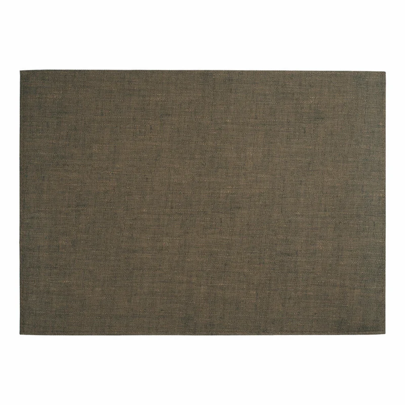 ASA Selection linen optic Tischset, Platzset, Platzdecke, Platzmatte, Untersetzer, PVC / Polyester, 46 x 33 cm, Wild Rice / Braun, 78502076
