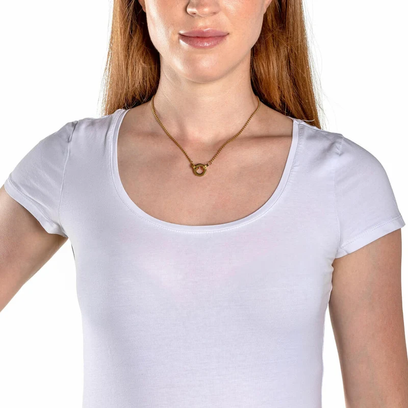 Leonardo Jewels Halskette Lolita gold Clip & Mix, Halsschmuck, Kette, Modeschmuck, 43 cm, Edelstahl IP gold, 018412