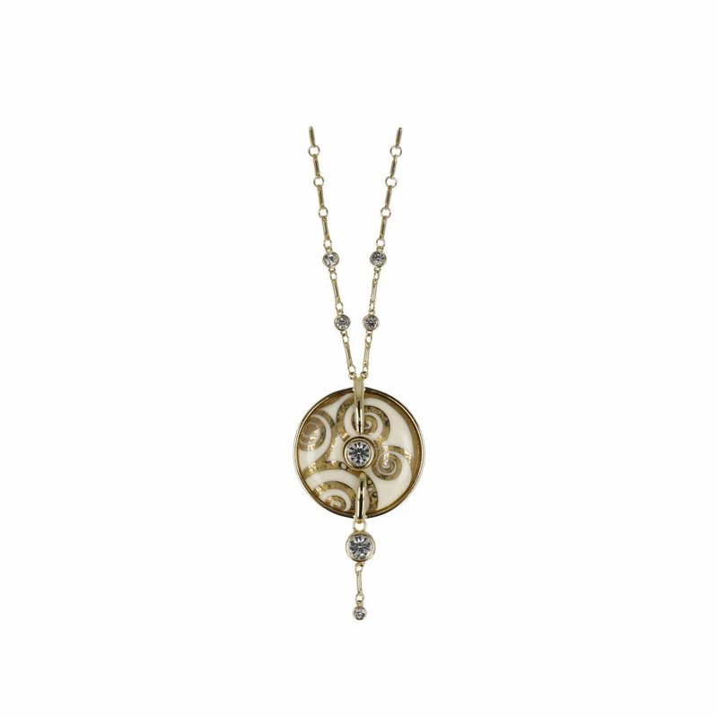 Goebel Halskette Gustav Klimt - Der Lebensbaum, Kette, Artis Orbis, Porzellan, Bunt, 4.5 cm, 67045331