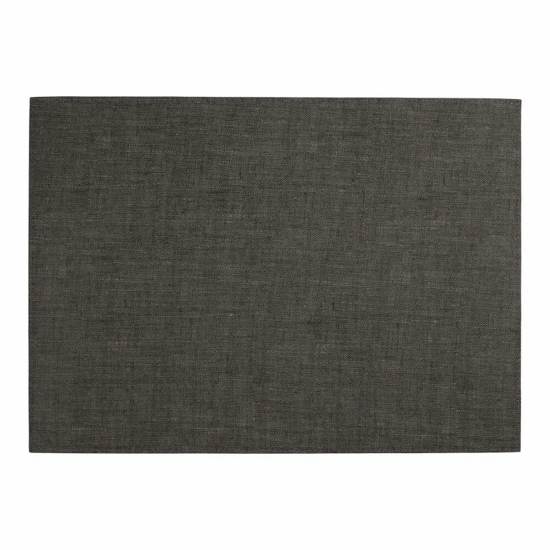 ASA Selection linen optic Tischset, Platzset, Platzdecke, Platzmatte, Untersetzer, PVC / Polyester, 46 x 33 cm, Foggy Day / Grau, 78504076