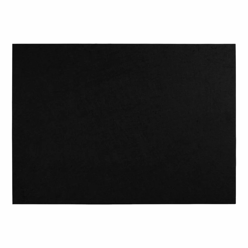 ASA Selection art filz Tischset, Platzset, Platzdecke, Platzmatte, Untersetzer, Polyesterfilz, 46 x 33 cm, Black / Schwarz, 78704076