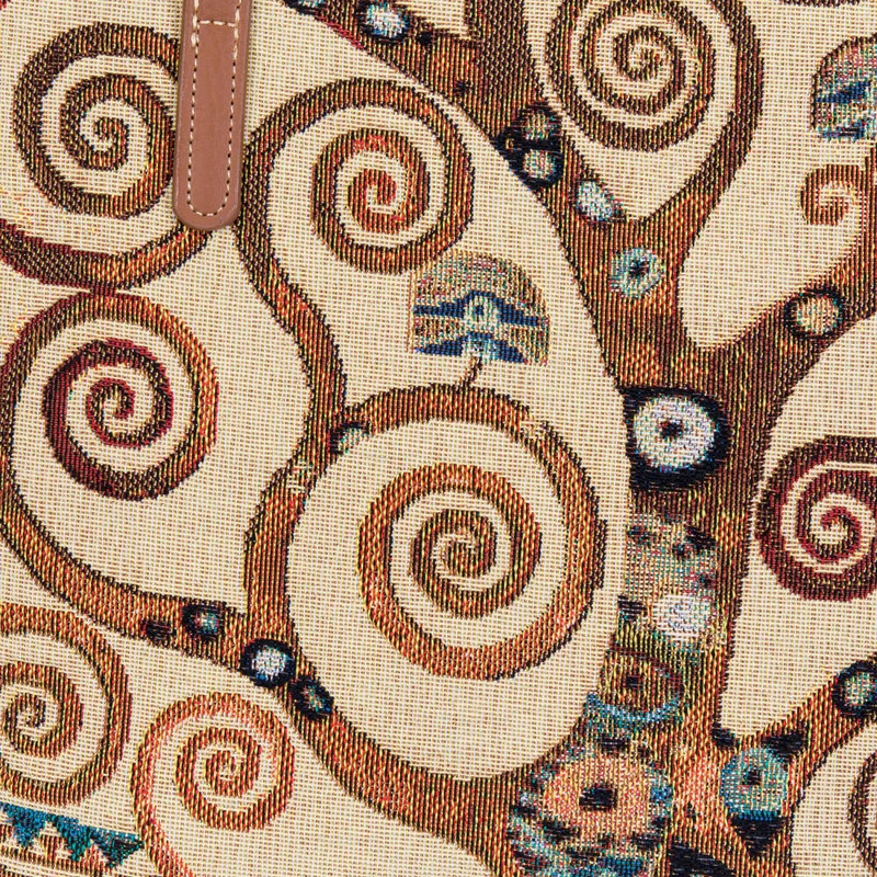 Goebel Schultertasche Gustav Klimt - Der Lebensbaum, Tasche, Shopper, Artis Orbis, Textil, Bunt, 67061691