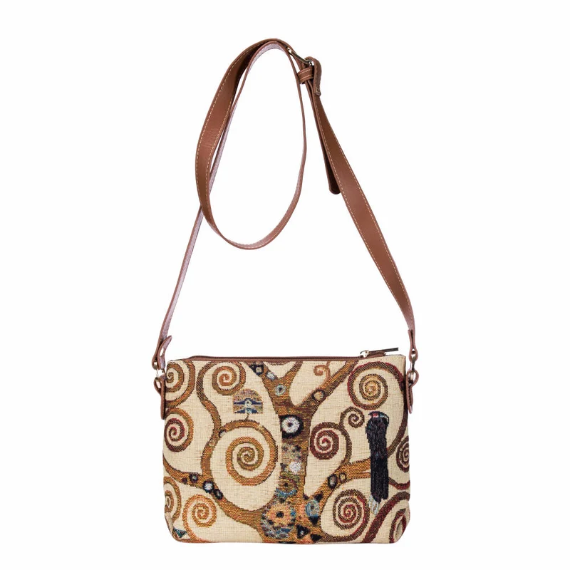 Goebel Umhängetasche Gustav Klimt - Der Lebensbaum, Tasche, Handtasche, Artis Orbis, Textil, Bunt, 67061711